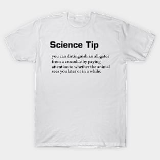 Science Tip - Crocodile T-Shirt